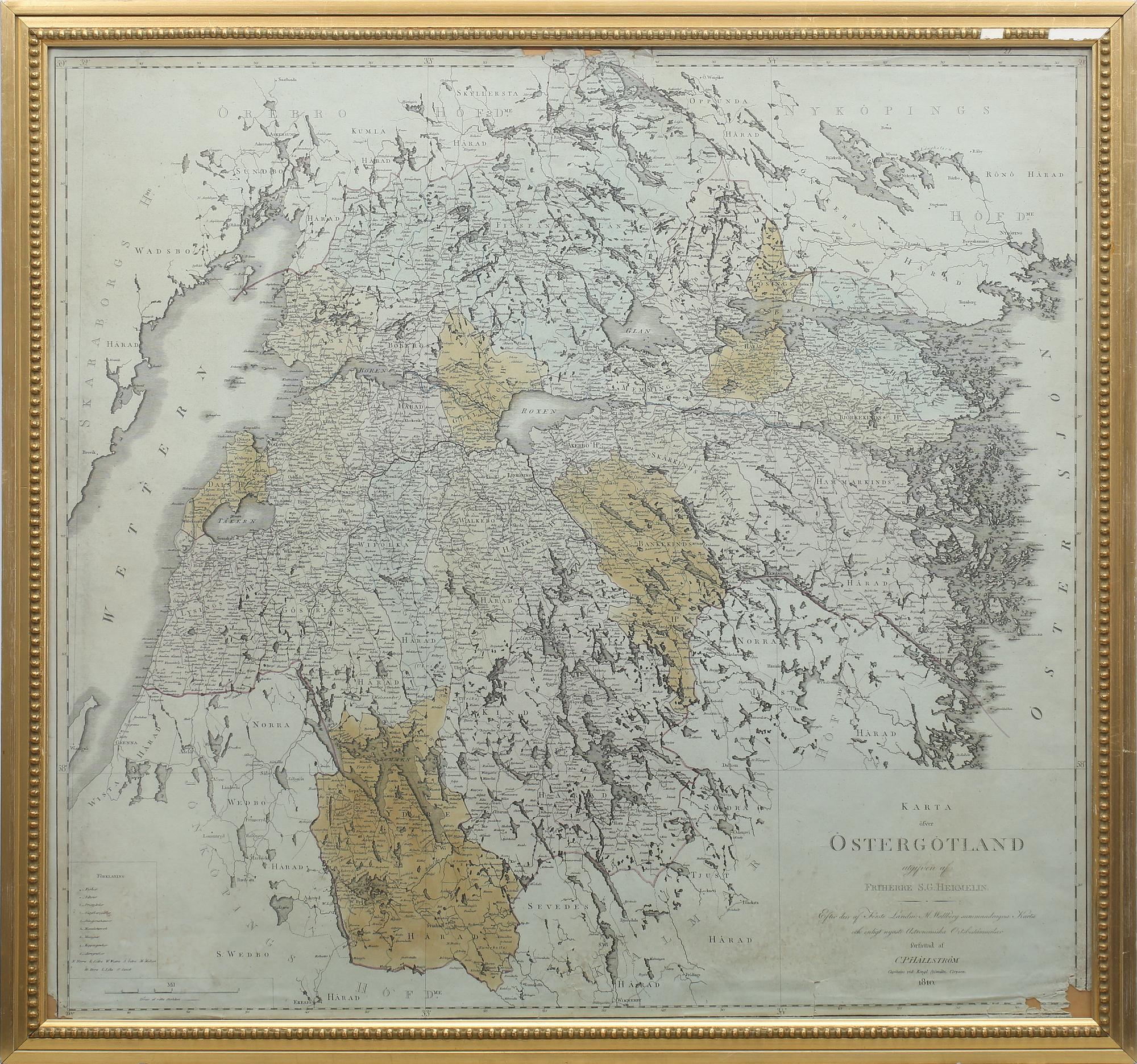 KARTA, daterad 1810.