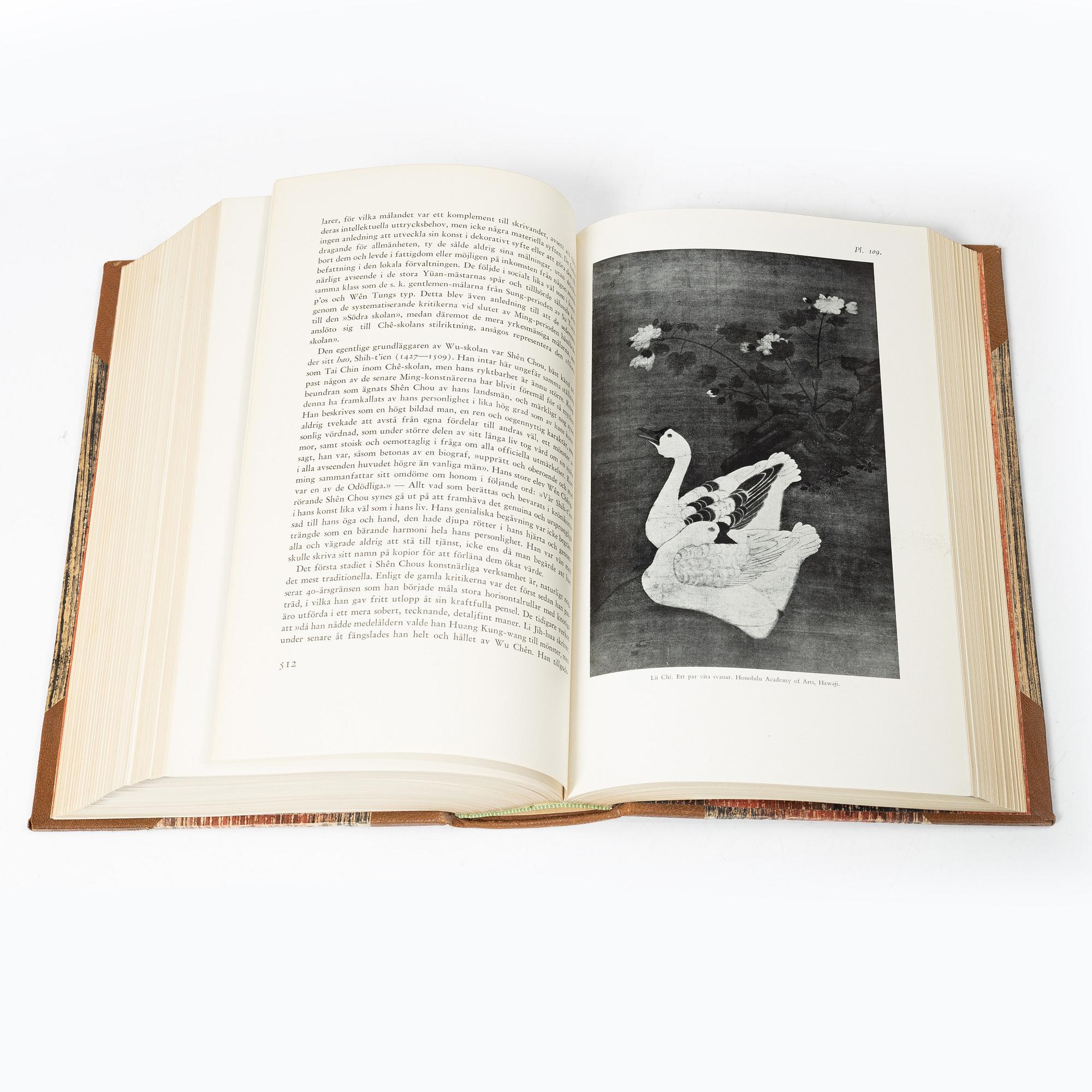 Osvald Sirén, "Kinas Konst under tre årtusenden", vol I-II, Stockholm 1942 och 1943.