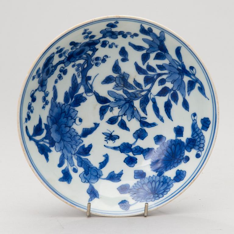 A late Ming porcelain bowl mid 18th century.