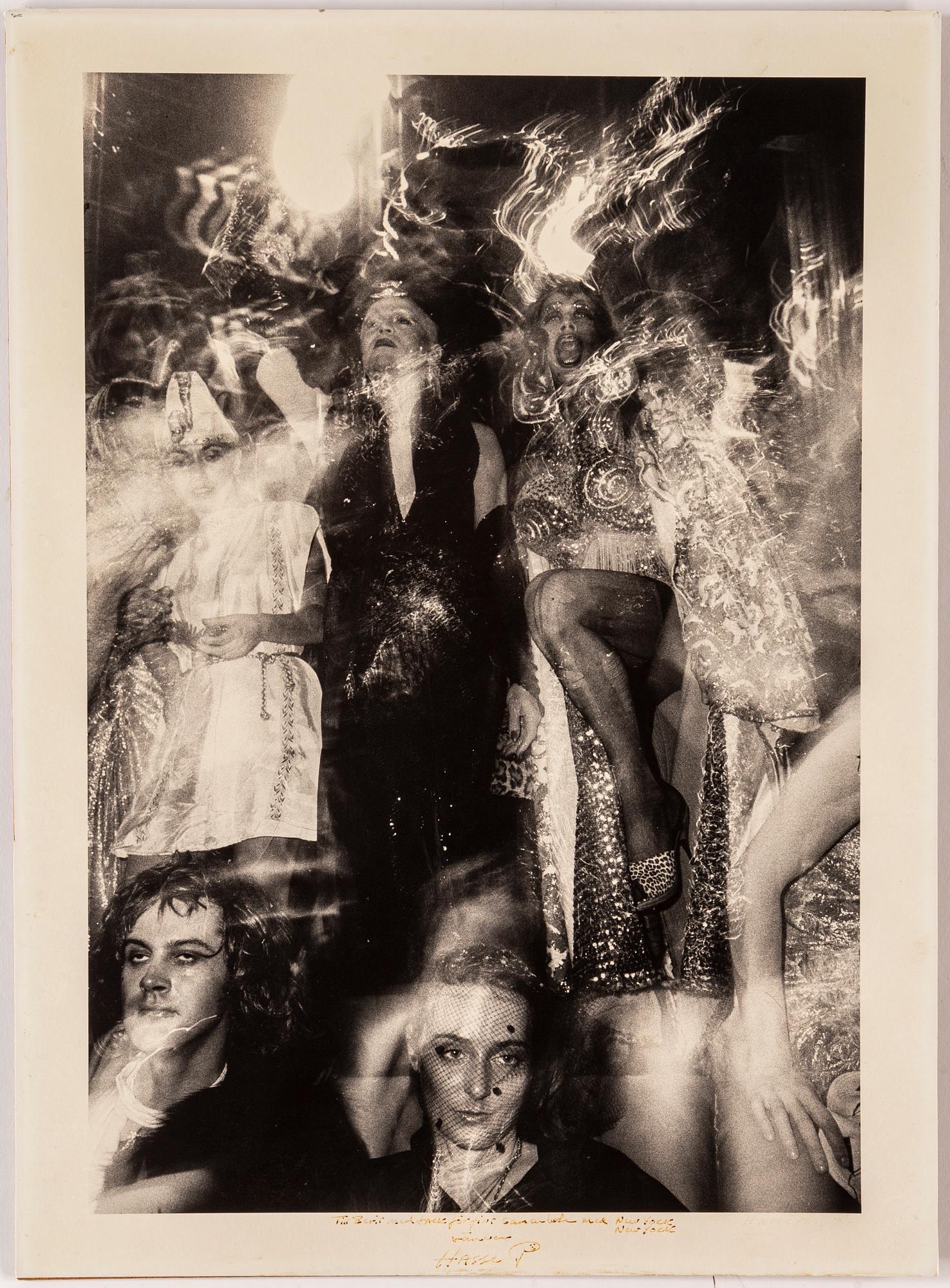 HASSE PERSSON, photograph signed and with dedication.