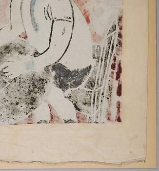 Sigrid Hjertén, Iván playing.