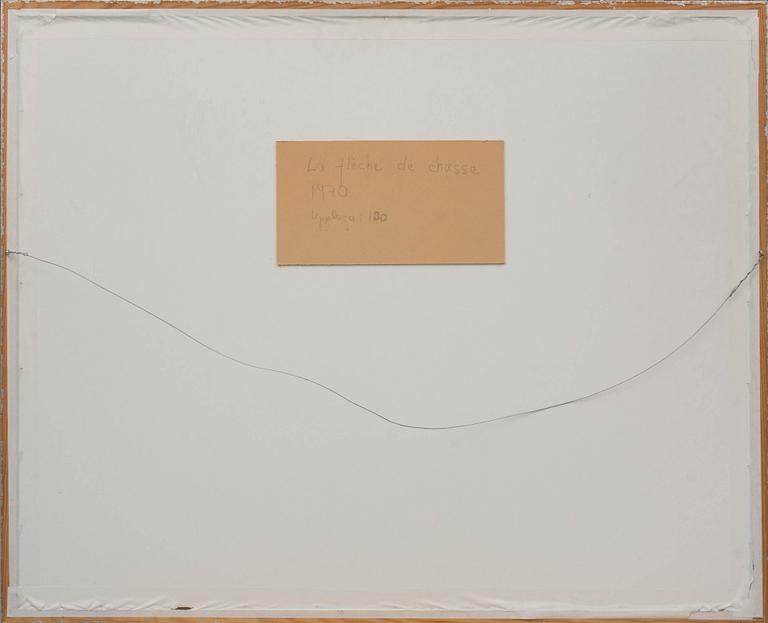 BENGT LINDSTRÖM, färglitografi, signerad och numrerad E.A. Daterad a tergo 1970.