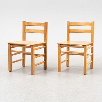 Karin Mobring, stolar, 6 st, "Stabil", IKEA, 1970-tal.