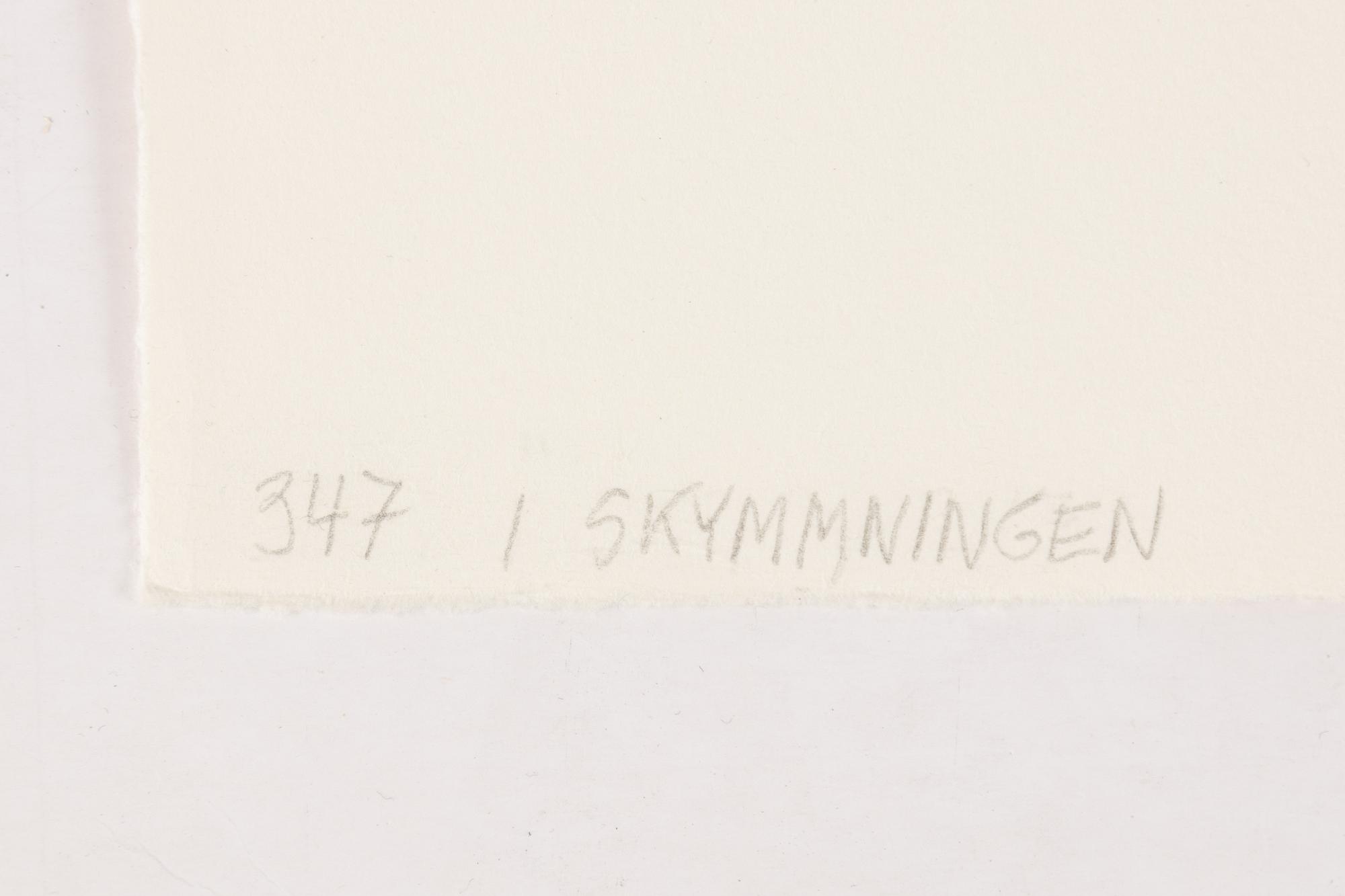 Hans Wigert, "I skymningen".