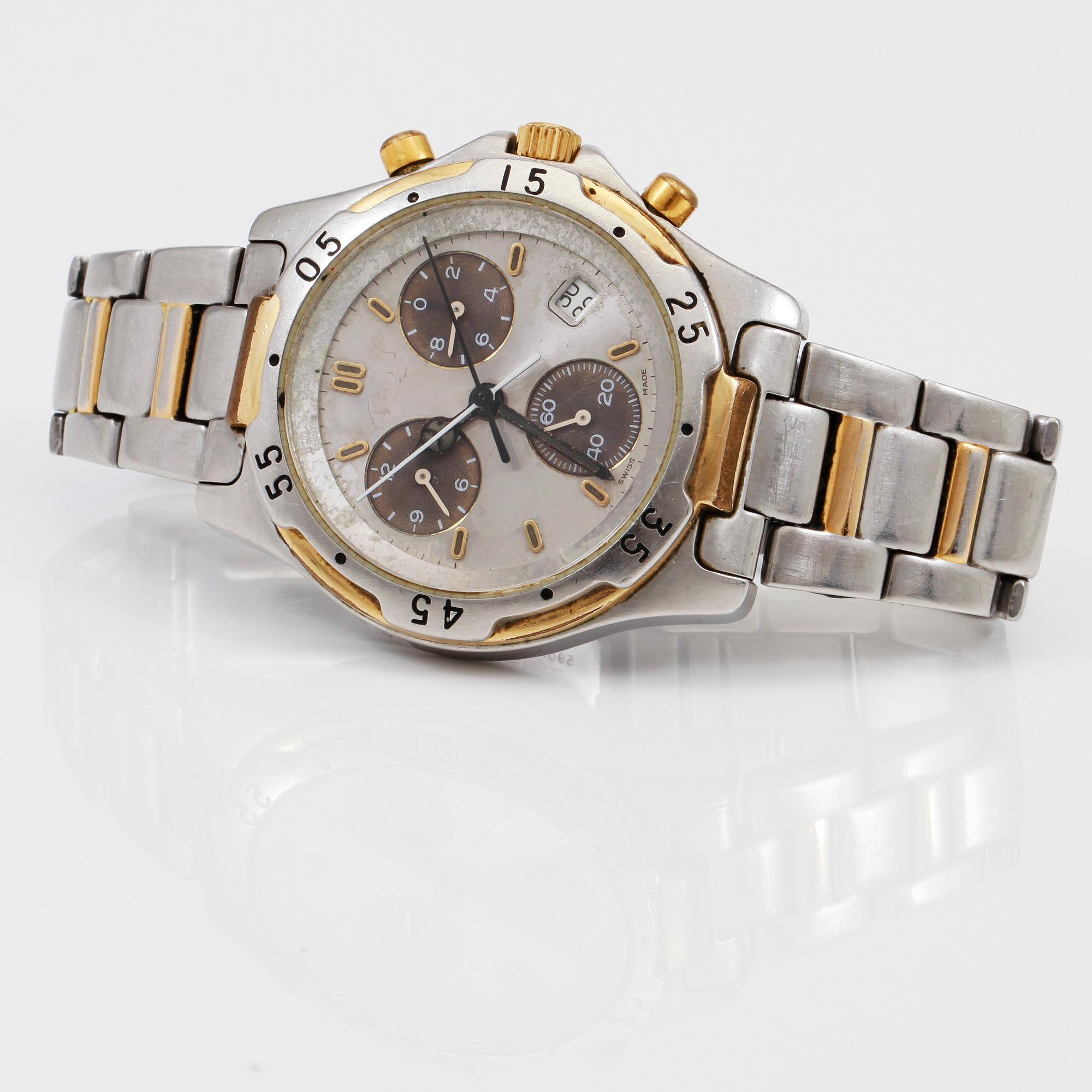 ARMBANDSUR, stål, Certina DS Sapphire Chronograph.