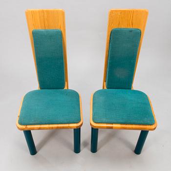 EERO AARNIO, Set of six early 1980's 'Viking' chairs for Polarisdesign.