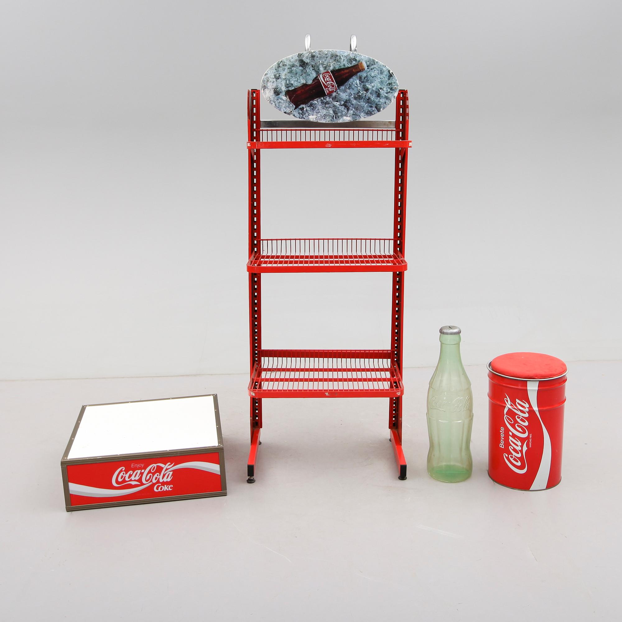 REKLAMFÖREMÅL, Coca-Cola, 1900-talets andra hälft.