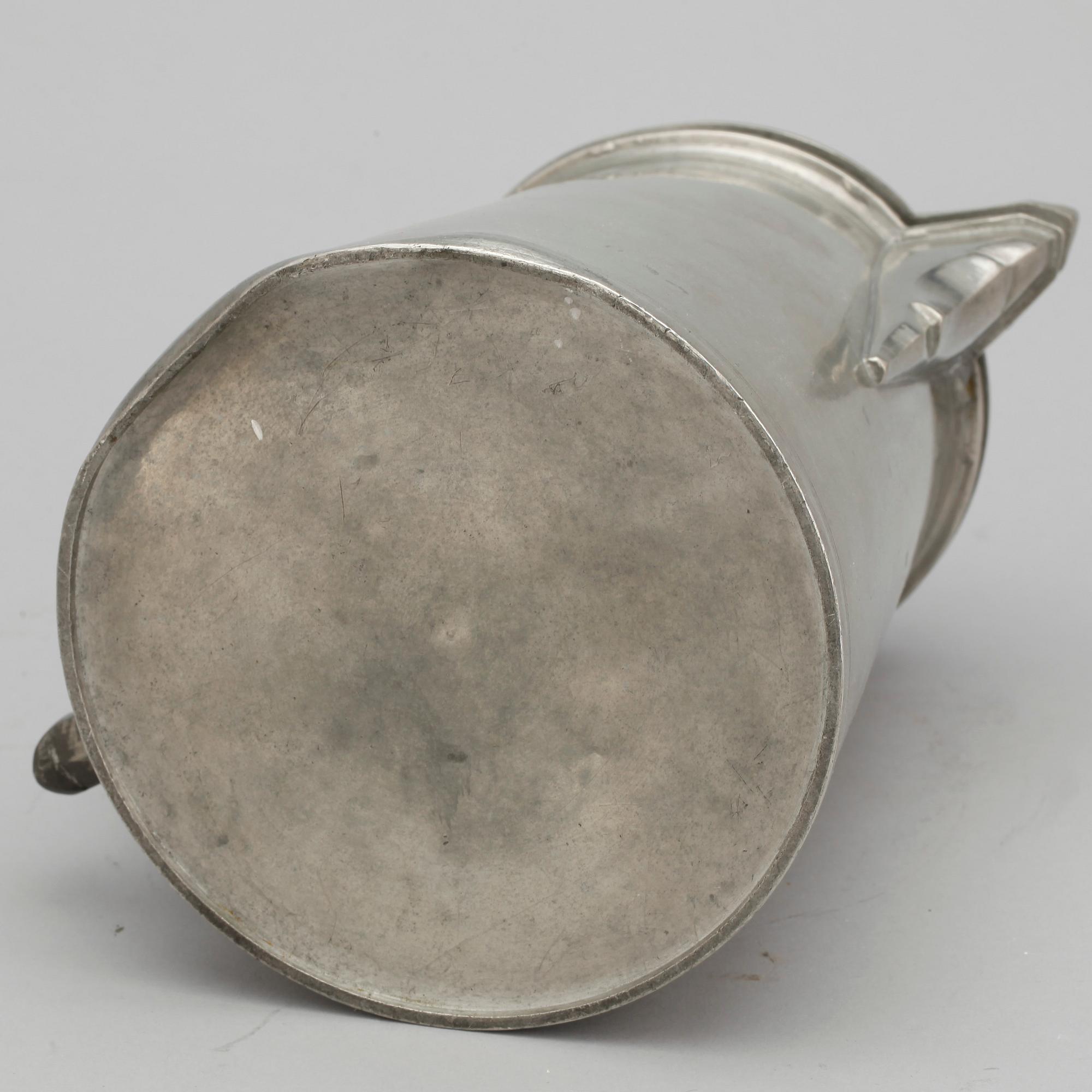 STOP, tenn, Niklas Ahnström, Växjö 1842.