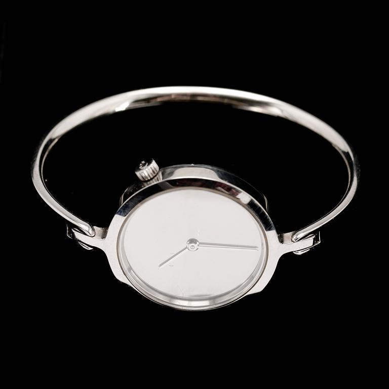 ARMBANDSUR, stål, modell nr 337, Torun Bülow-Hübe, Georg Jensen.