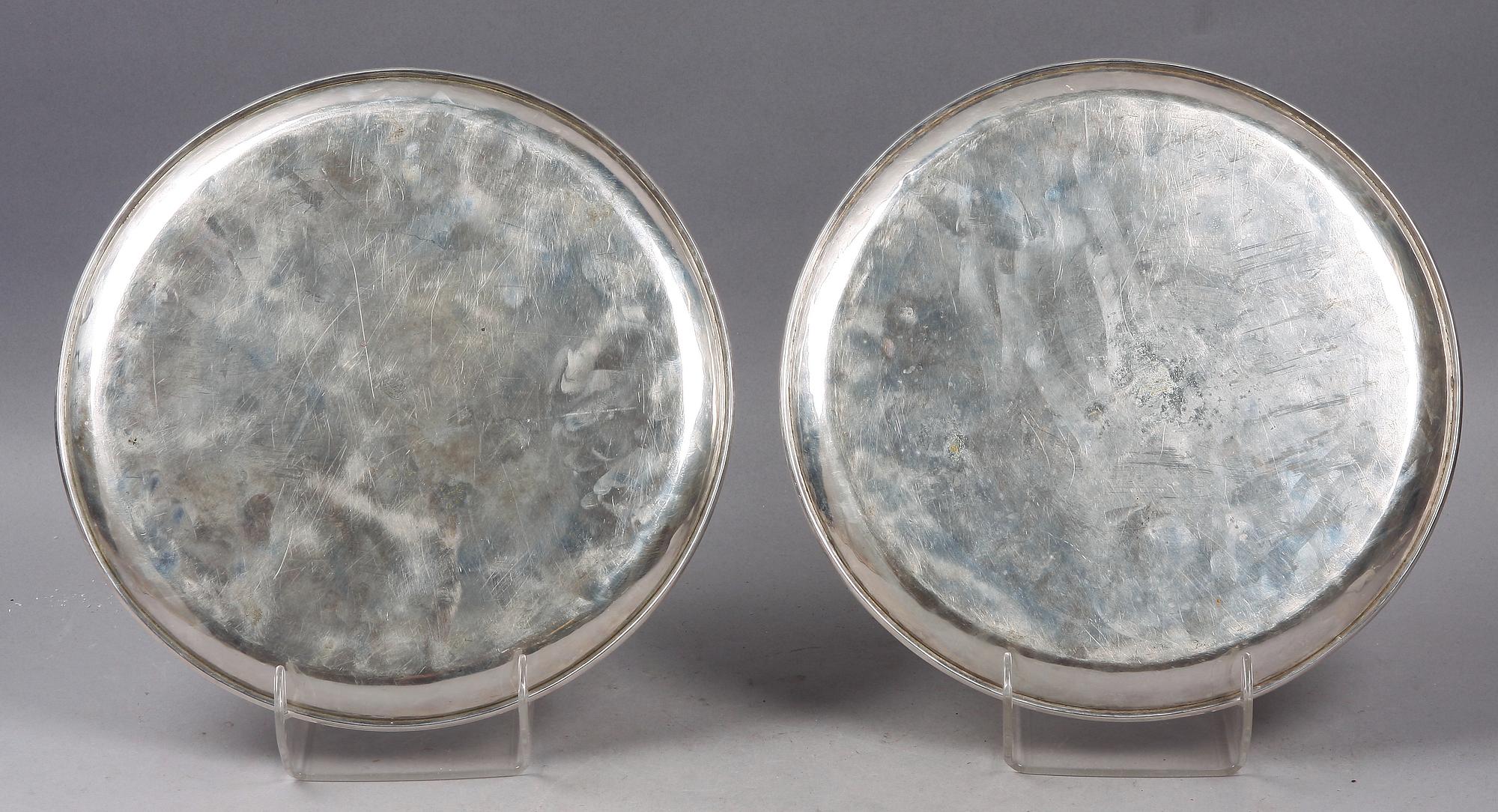 FAT, 2 st, silver, Mexiko, 1900-tal. Vikt tot 1096 g.