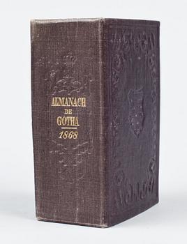 ALMANACH DE GOTHA, ca 540 st, 1782-1944.