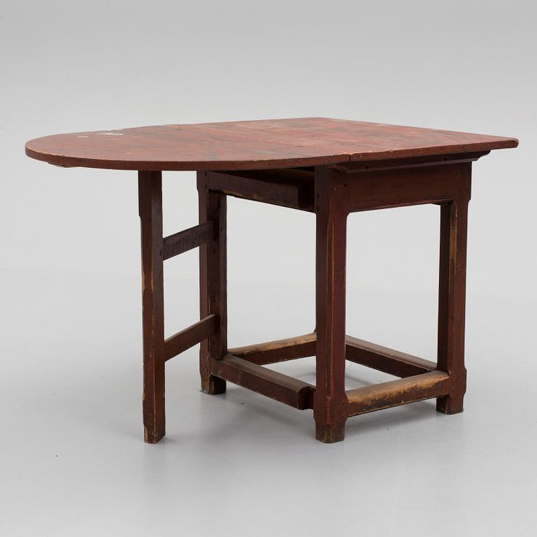 A 19th century table.