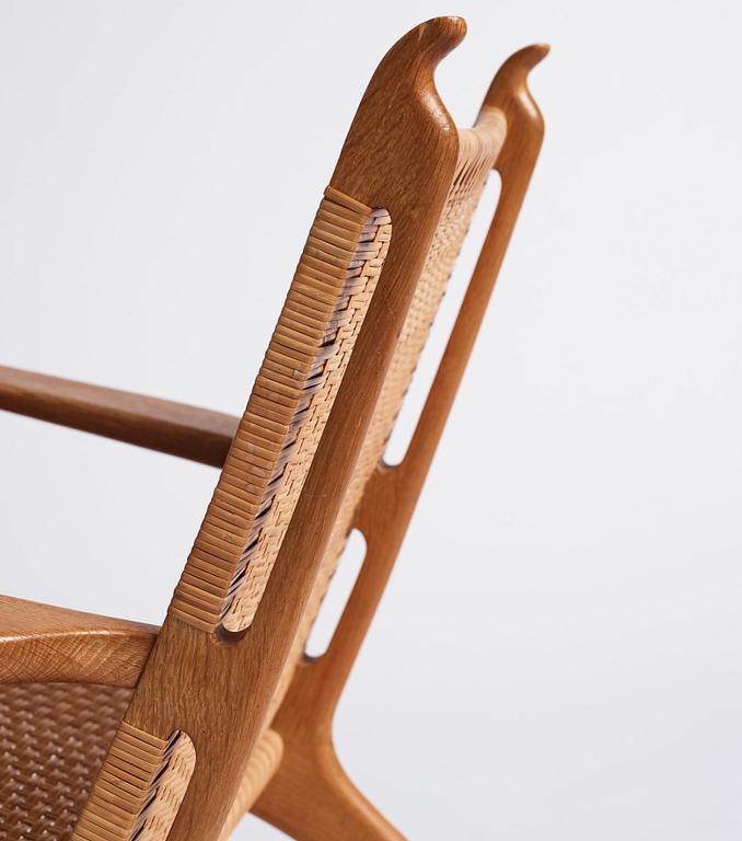 Hans J. Wegner, fåtöljer, ett par, CH27, Carl Hansen & Søn, Danmark 1950-60-tal.