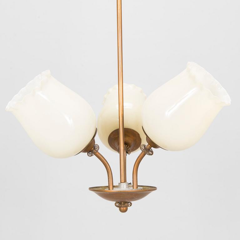 A mid 20th- century pending light for Stockmann.