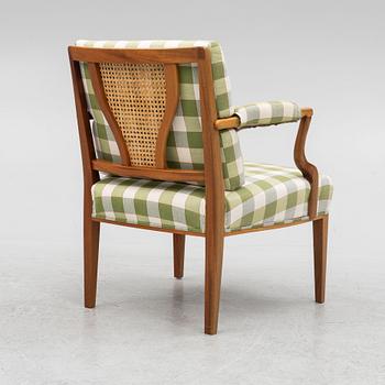 Josef Frank, a model '969' chair, Firma Svenskt Tenn, late 20th Century.