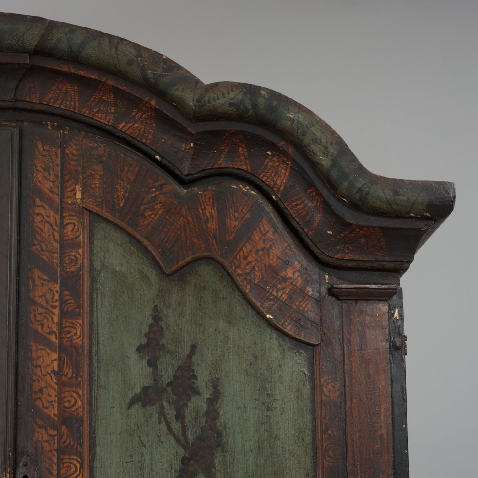 A Swedish cupboard from Värmland, late 18th century.