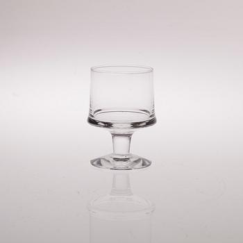 GLASSERVIS, 50 delar, "Marski" Tapio Wirkkala, Iittala 1900-talets slut.