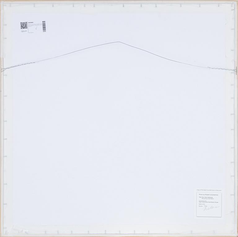 Robert Zuckerman, Photograph, numbered 1/50, signed.