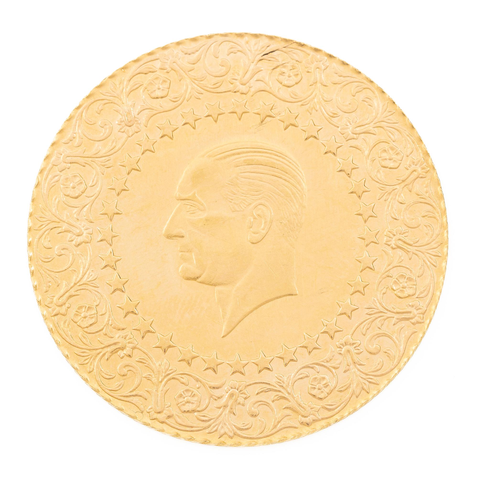 Guldmynt, Turkiet, 500 Kurush, 1969.