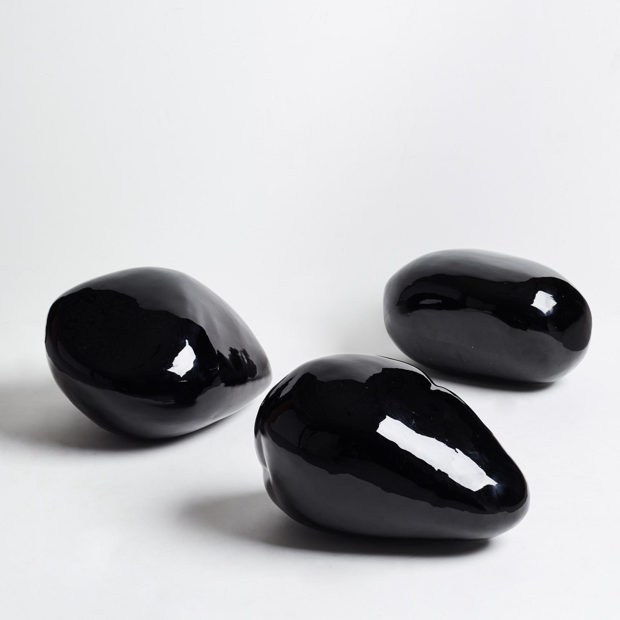 Alexander Lamont, "Lustre stones" 3 pieces, 21st Century.