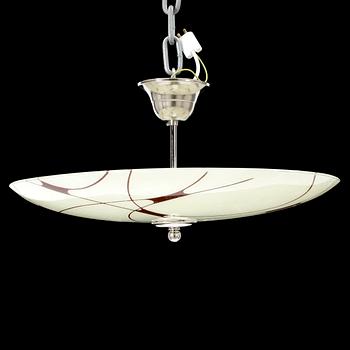 TAKPLAFOND, 1930/40-tal. Höjd ca 25 cm.