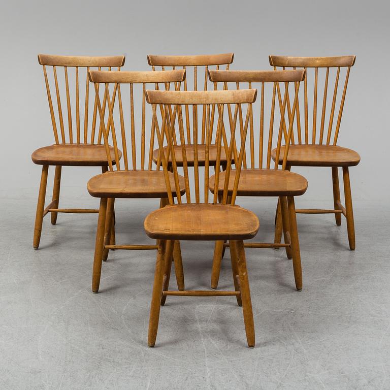 CARL MALMSTEN, stolar 6 st "Lilla Åland".