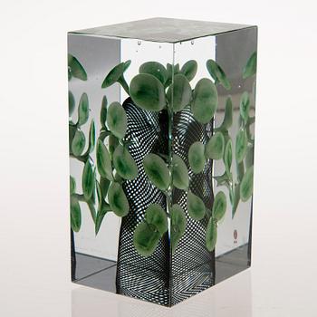 Oiva Toikka, JUBILEUMSKUB, glas, signerad Oiva Toikka Nuutajärvi 2008 16/200.