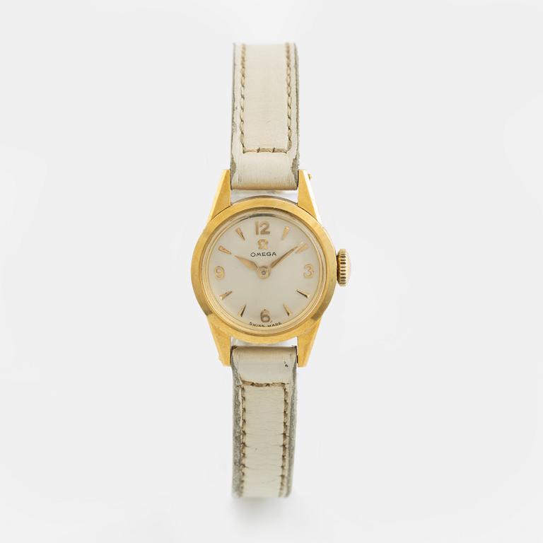 Omega, armbandsur, 17 mm.