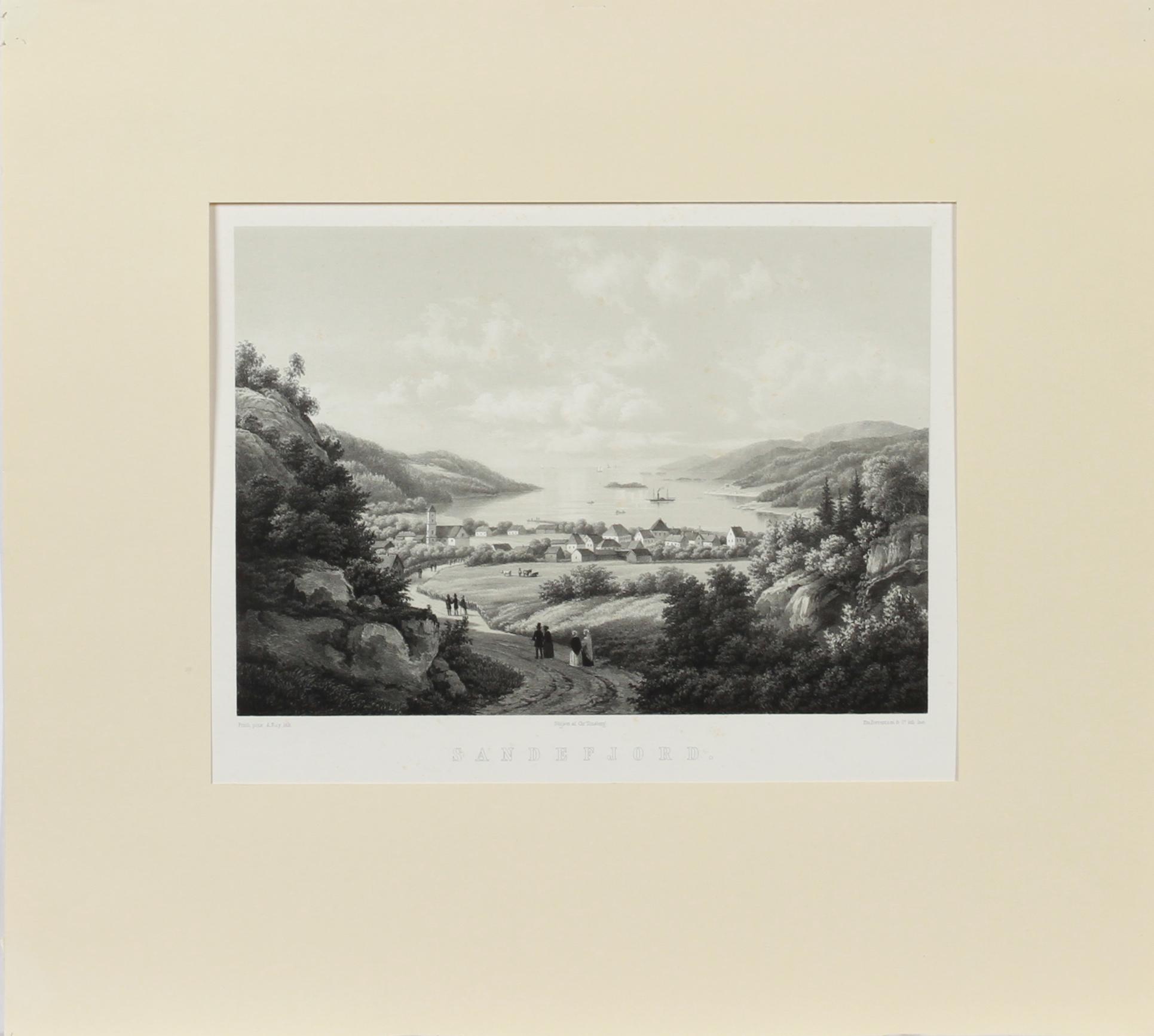 PARTI GRAFIK, 33 delar. 1800/1900-tal.
