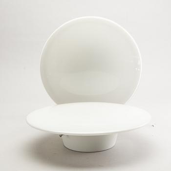 ARNE JACOBSEN, a pair of wall/ceiling lights, 'AJ Eklipta', Louis Poulsen, Denmark.