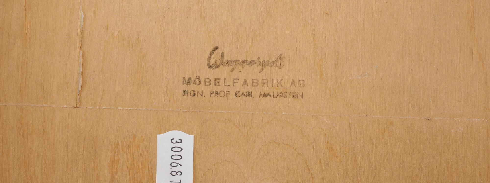 STOLAR, 2 + 2, stycken, Carl Malmsten, Waggeryds Möbelfabrik, 1900-tal.