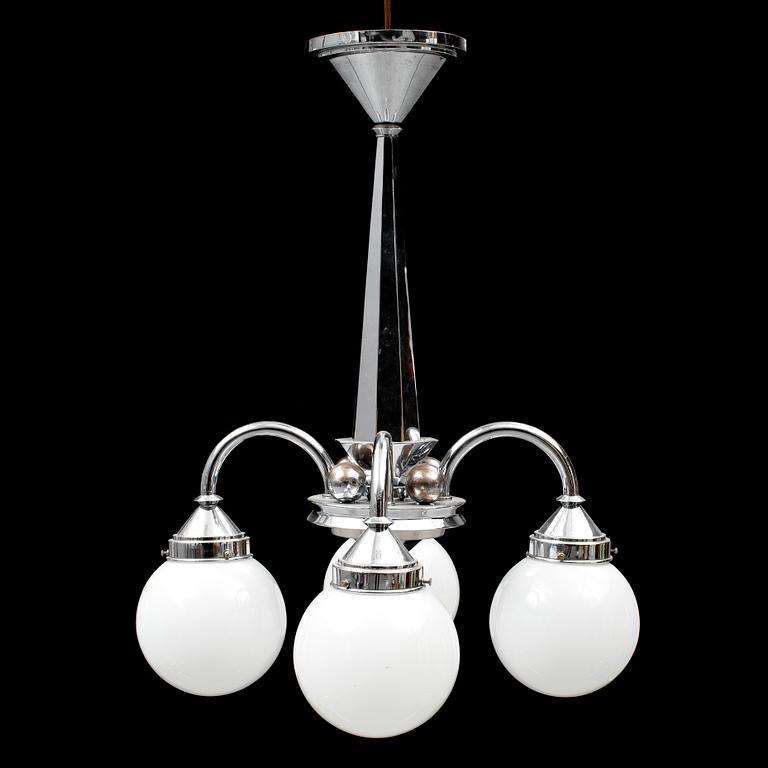 A 1930s ceiling light.