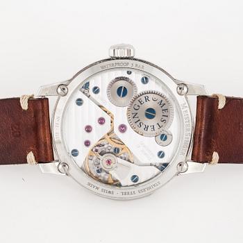 MEISTERSINGER, No 2, wristwatch, 43 mm.