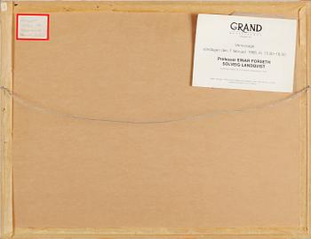 EINAR FORSETH, blandteknik, signerad och daterad 1928-30.