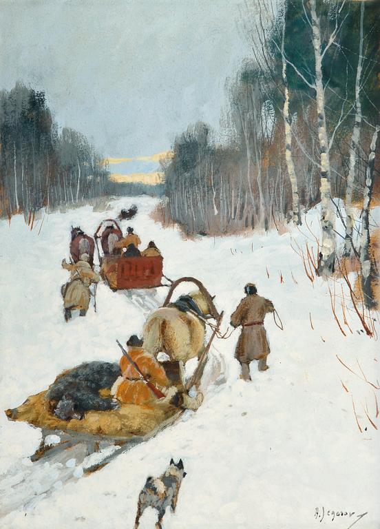 Andrei Afanasevich Jegorov, SLEIGHS.