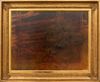 Gustaf Fjaestad, utan titel, 1899.