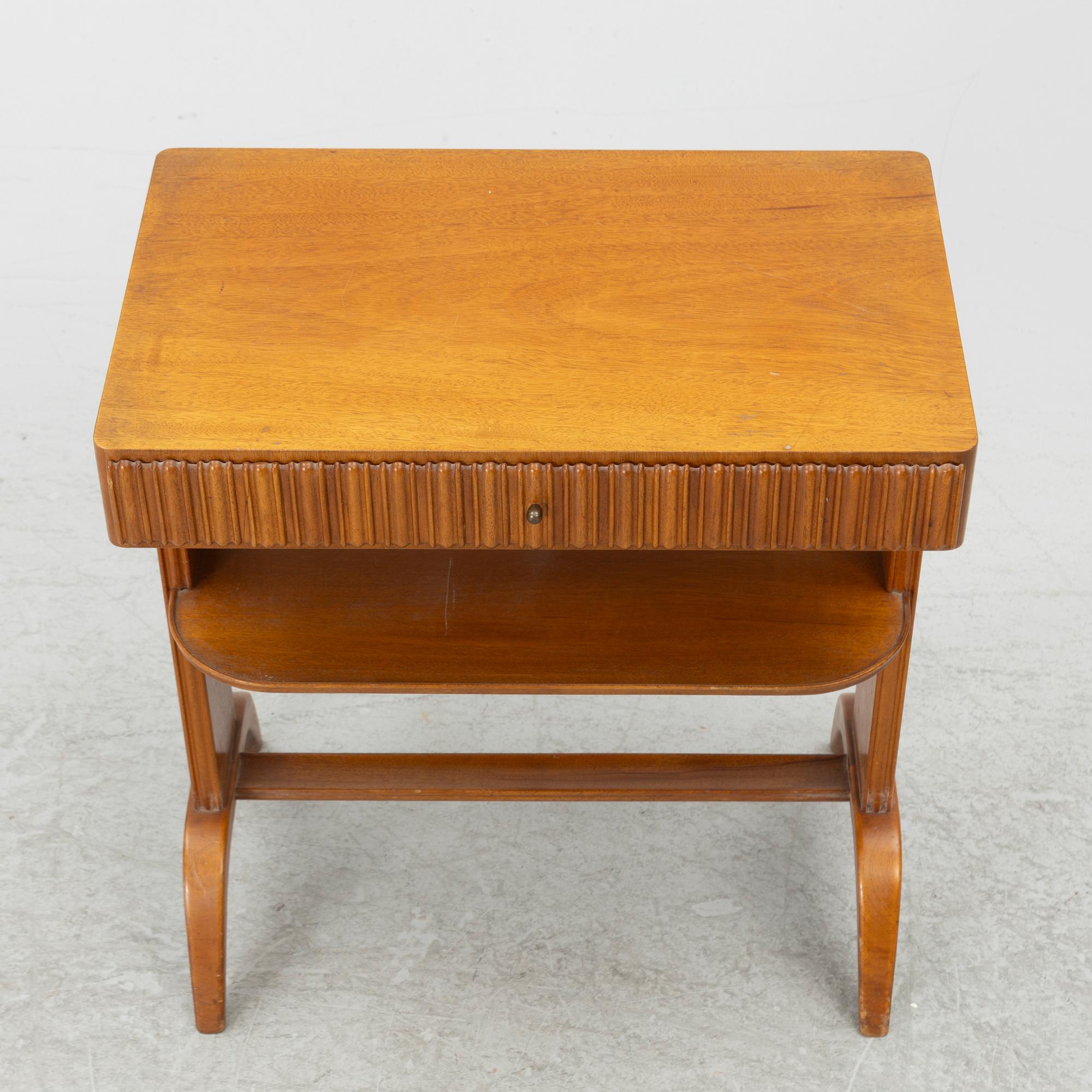 Nordiska Kompaniet, a rare "Anette" bedside table, 1946.