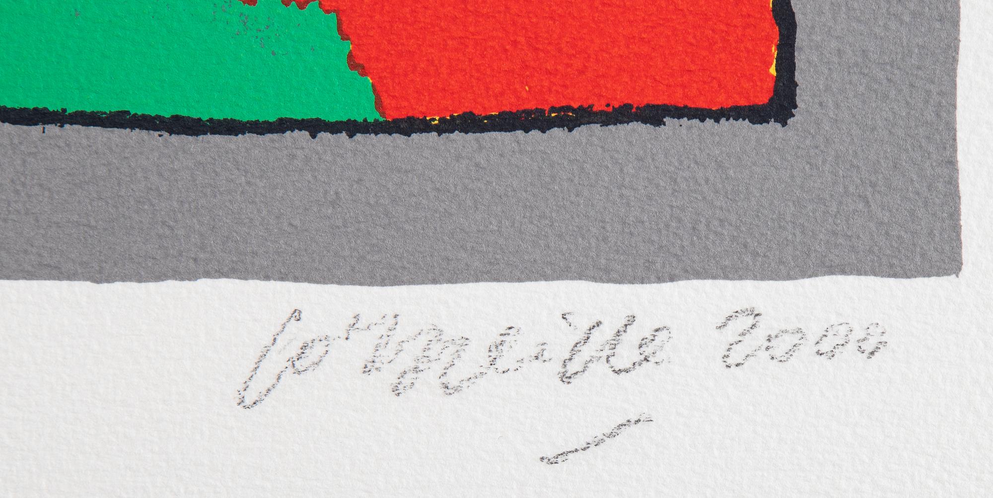 Beverloo Corneille, silkscreen in colours, 2000, signed E/A.