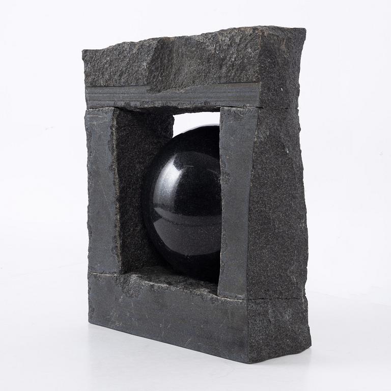 Pål Svensson, a stone sculpture, signed and dated -99.