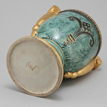 PRAKTURNA, flintgods, Josef Ekberg, Gustafsberg, 1920-tal.