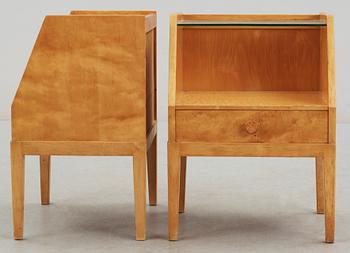 NATTDUKSBORD, ett par, 1940-tal.