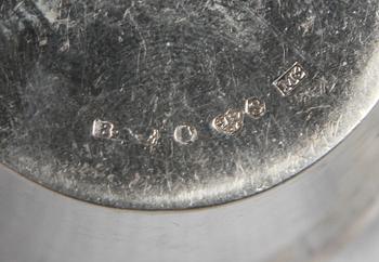 PARTI SILVER, 16 delar, bl a Jonas Elg, Västerås, 1808, Mikael Åström, Stockholm, verksam 1764-91 och Georg Jensen.