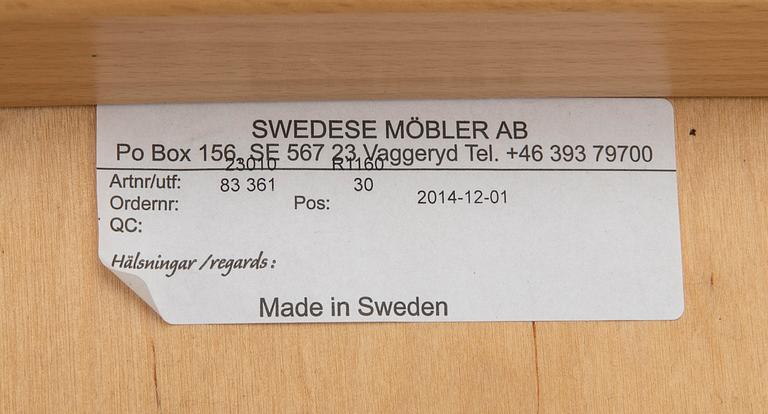 Yngve Ekström, Armchair with footstool, "Lamino", Swedese.