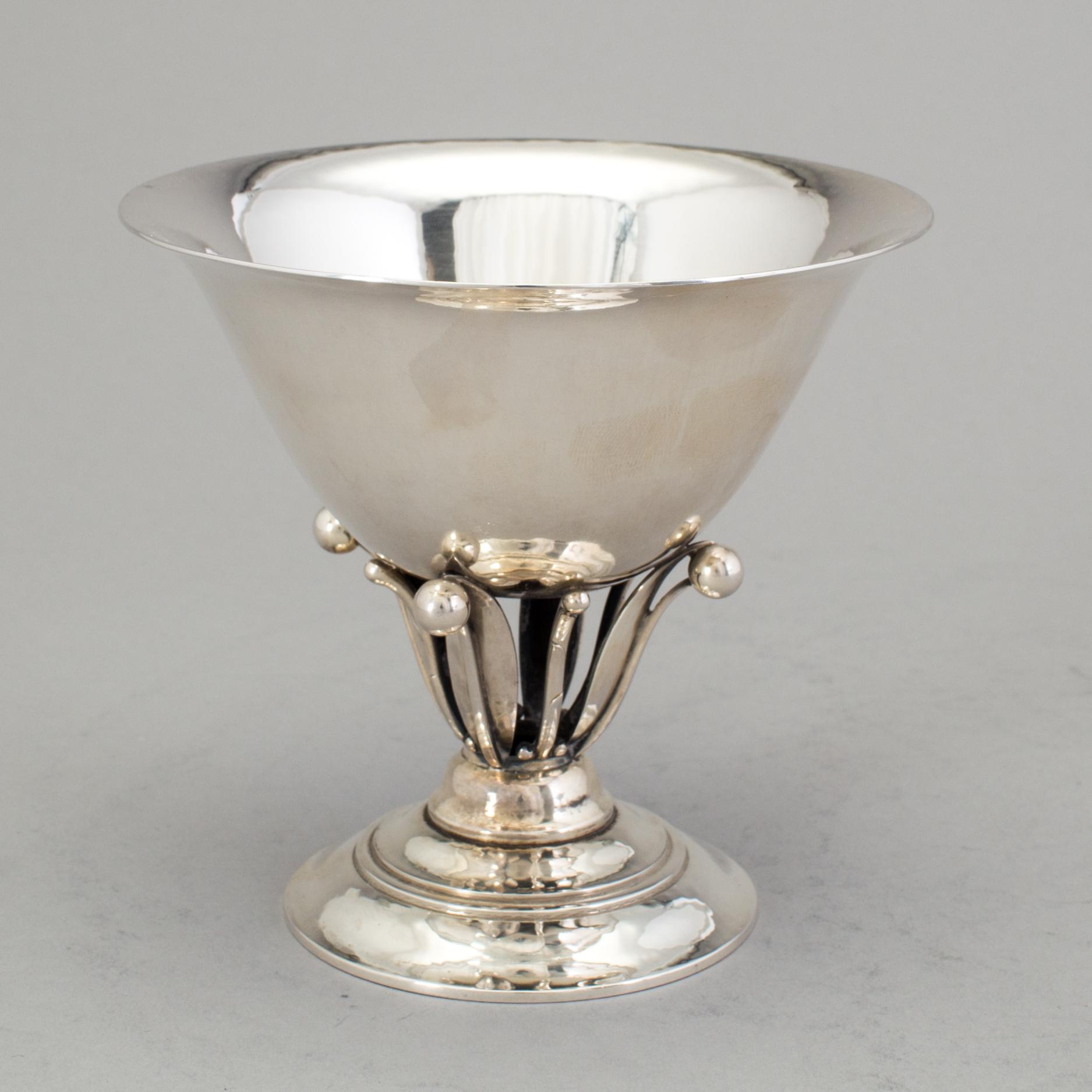 A Danish 20th century silver bowl 17A, mark of Johan Rohde, Georg Jensen 1915-1927.
