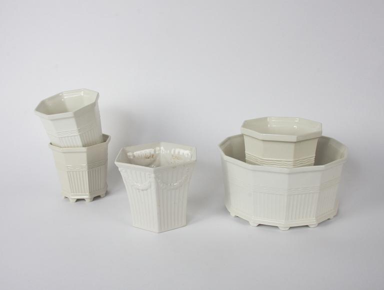 YTTERFODER, 1+1+2(+1), porslin, prins Eugens "Waldemarsudde". Gustafsberg.