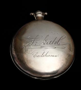 FICKUR, silver. England, 1800-tal.