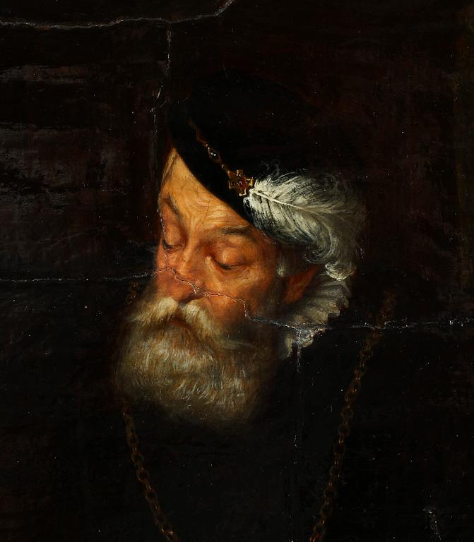 HUGO SALMSON, olja på duk, sign samt dat 68.