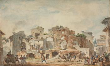 826. Louis Jean Desprez, ”L’amphithéâtre de Bénévent”.