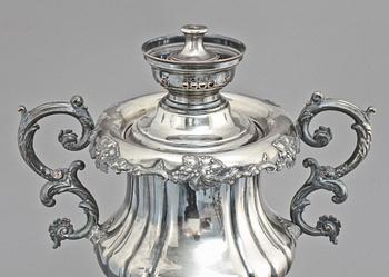 SAMOVAR, nysilver, 1800/1900-tal.