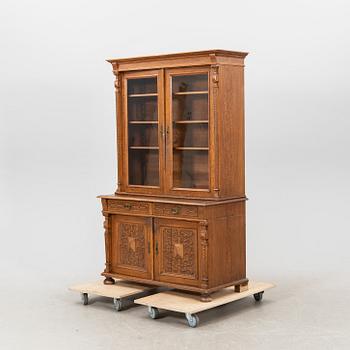 An oka Neo Renaissance bookcase around 1900.